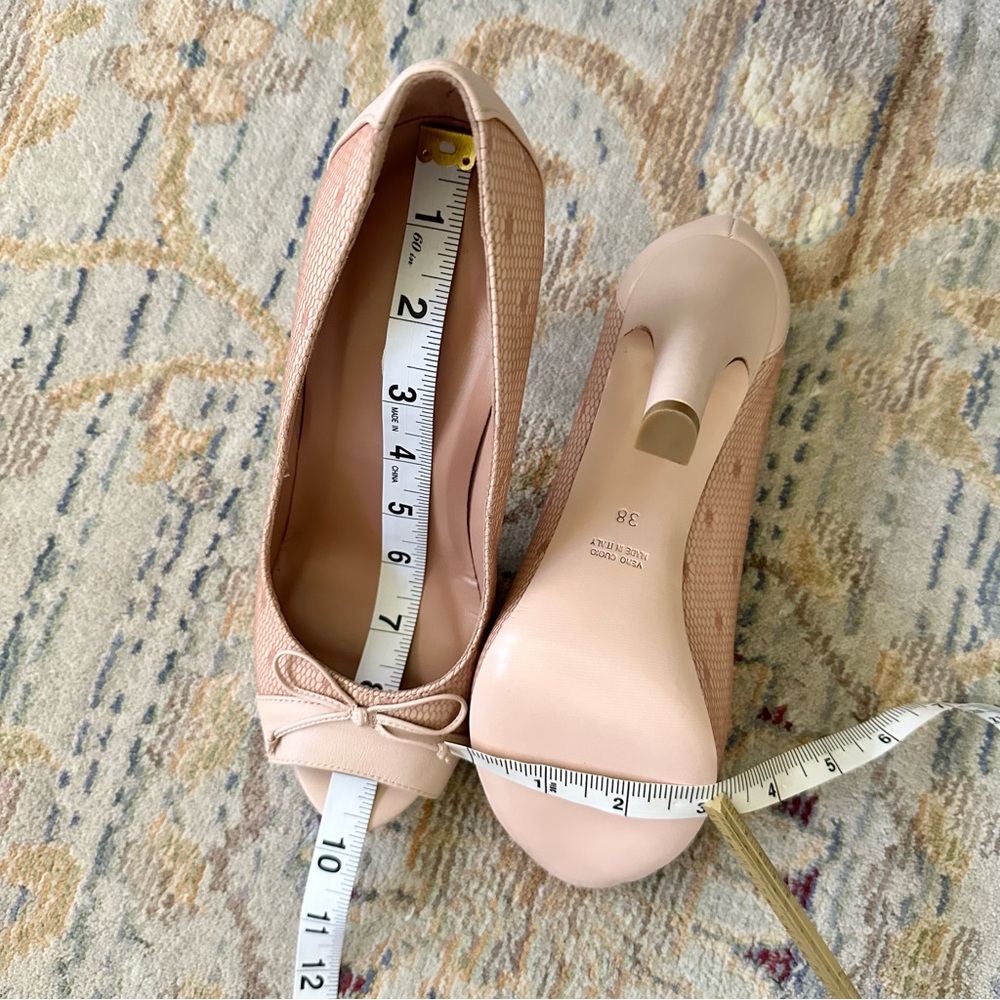 RED Valentino❗️See Size Description❗️Fishnet Peep Toes - Picture 7 of 8